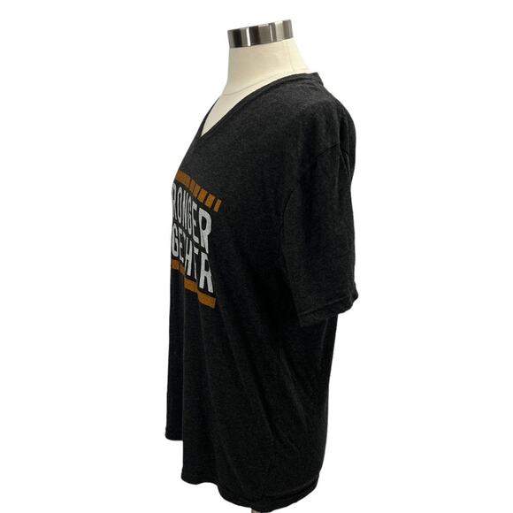 STRONGER TOGETHER Grey T-shirt XL - Picture 4 of 8